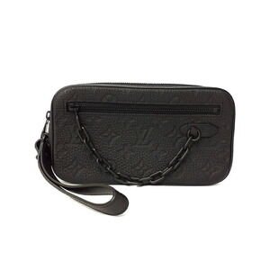 Louis Vuitton Taurillon Monogram Pochette Volga Clutch Bag